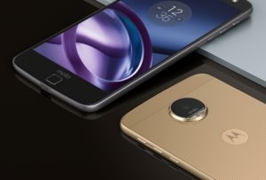 Moto Z Front and Back